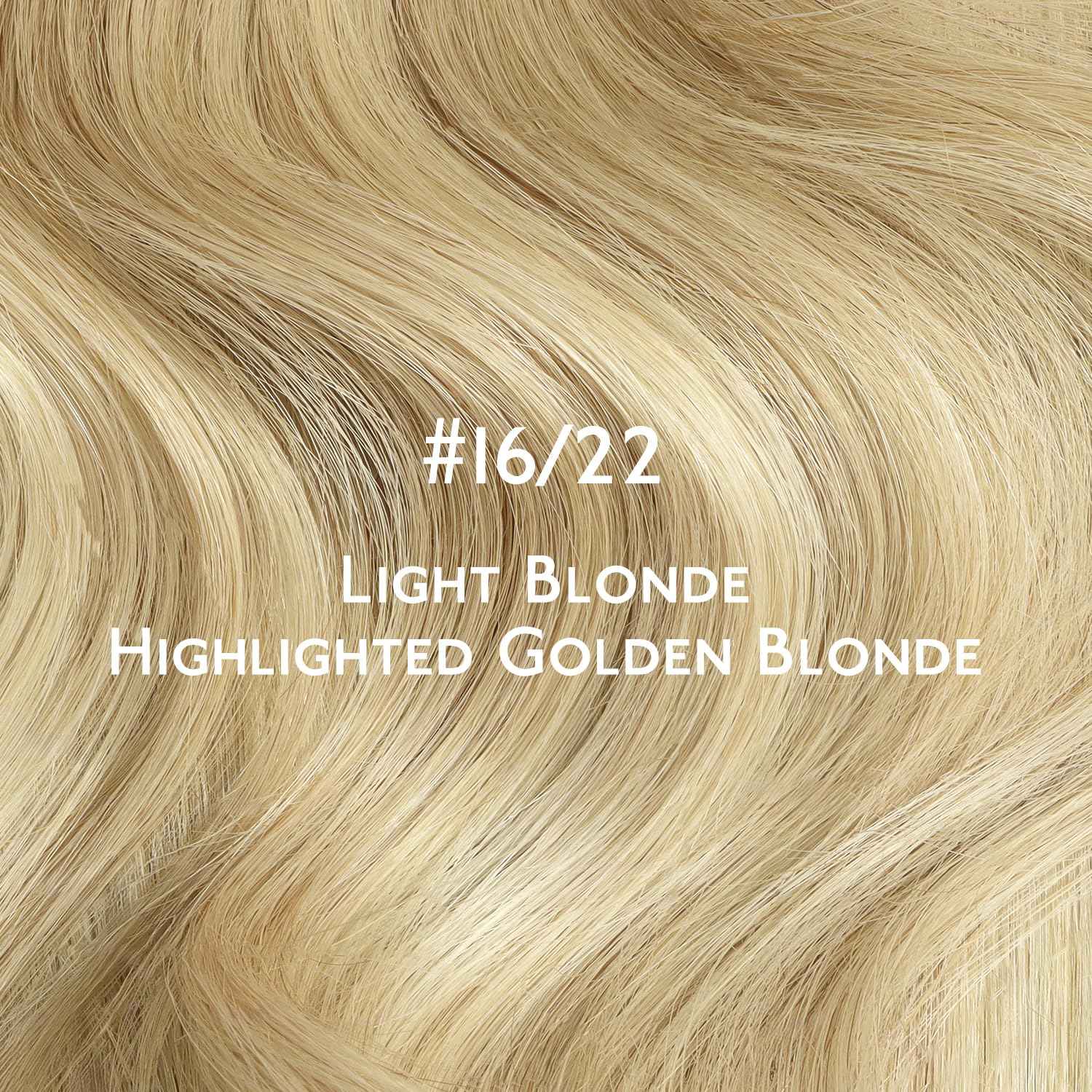 WENNALIFE Invisi Edge Tape in Hair Extensions Human Hair, 18 Inch 25g 10pcs Light Blonde Highlighted Golden Blonde Invisible Luxury Remy Hair Extensions Natural Seamless Injected Straight Extensiones