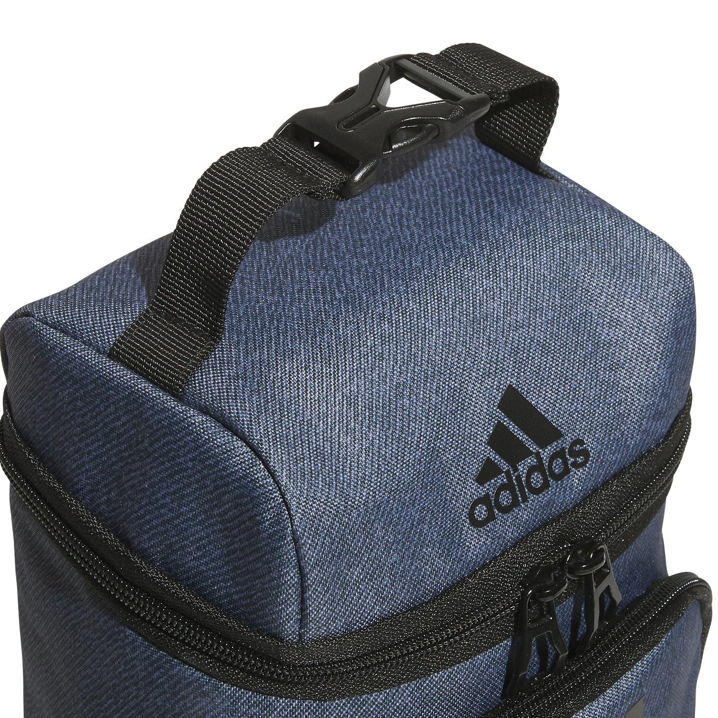 adidas Excel 2 Insulated Lunch Bag, Twill Onix Grey/Black, One Size