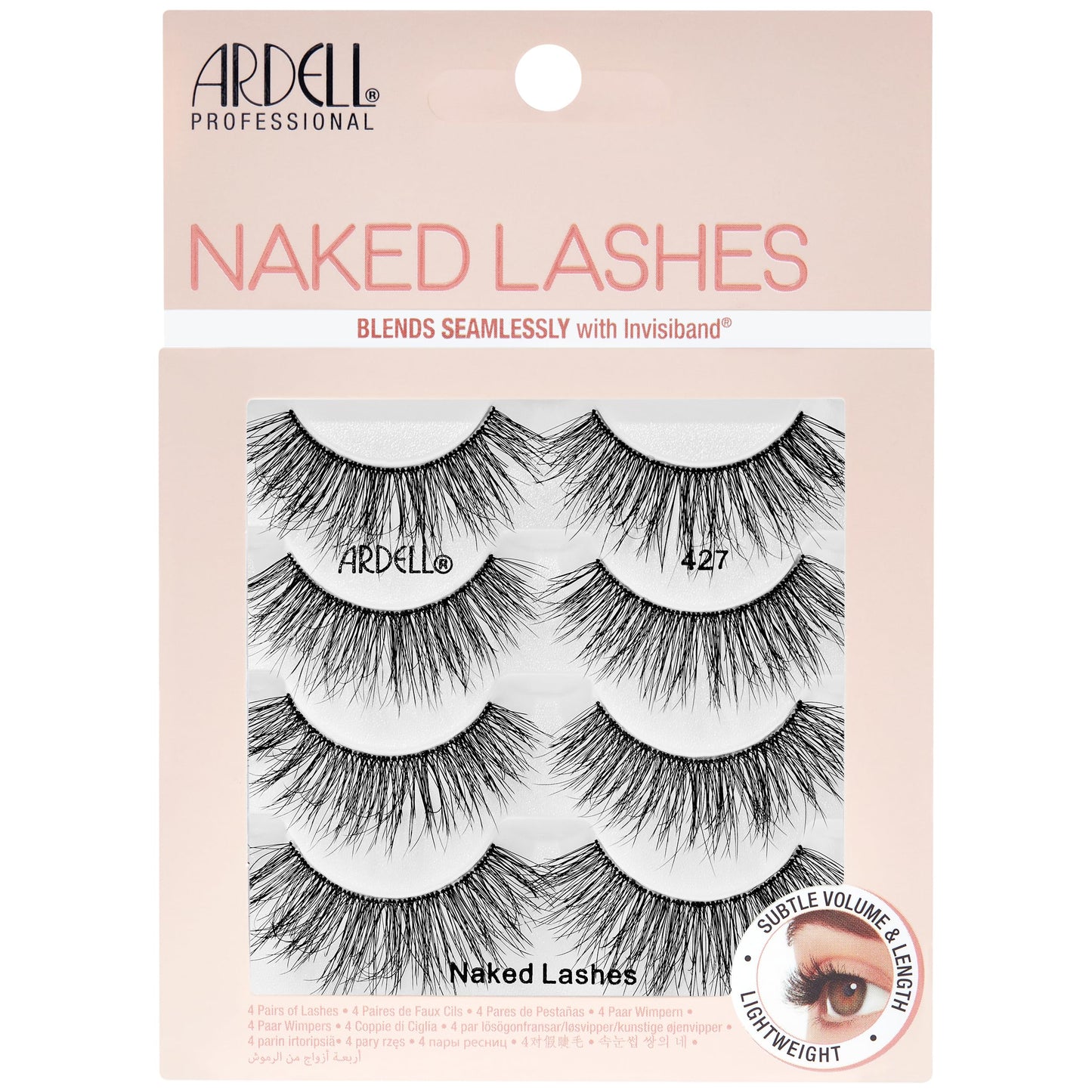 Ardell Naked 427, 4 Pairs