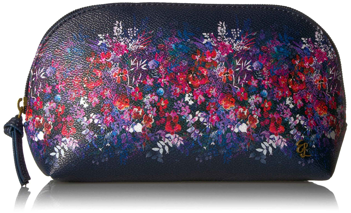 Elliott Lucca Artisan Dome Cosmetic, Indigo Bouquet