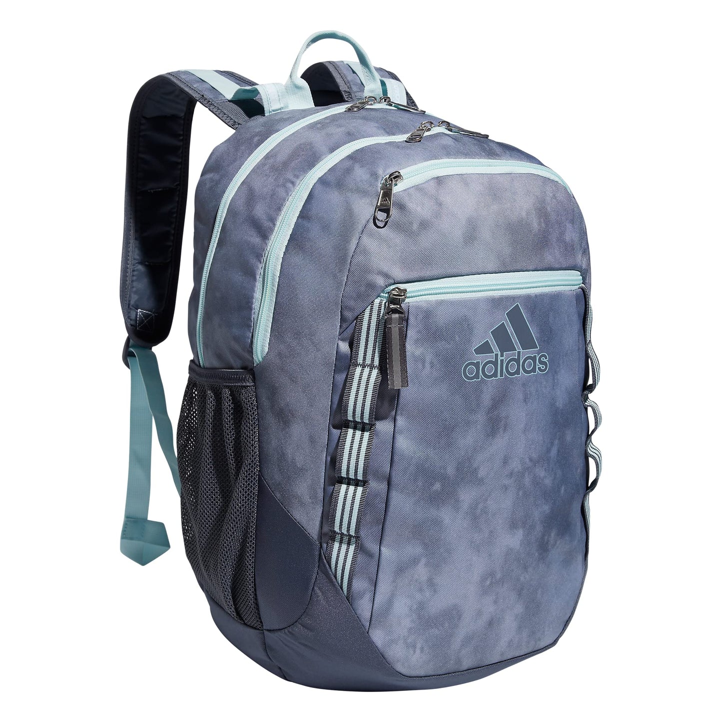 adidas Excel 6 Backpack, Stone Wash Grey/Almost Blue, One Size