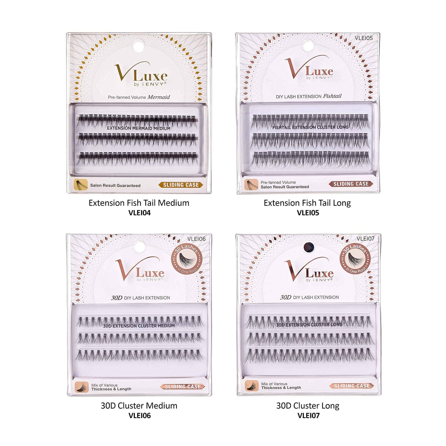 i•ENVY 30D Cluster Extension Medium (3 PACK, VLEI06)