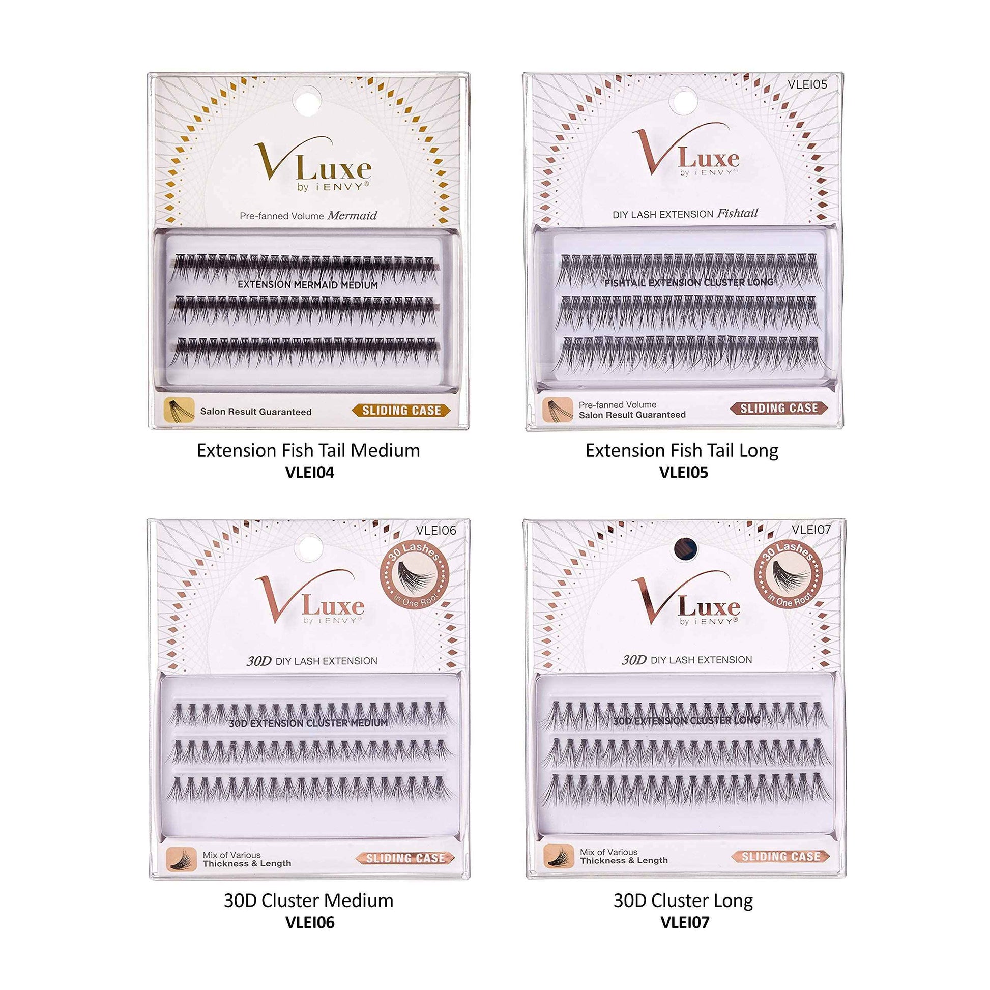 i•ENVY 30D Cluster Extension Medium (3 PACK, VLEI06)