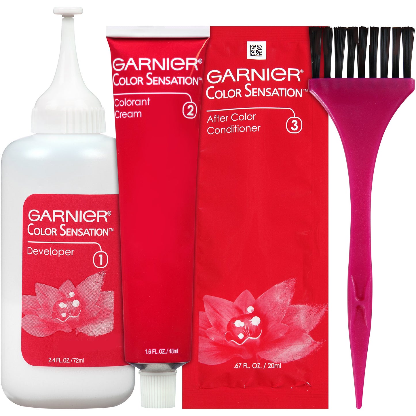 Garnier Hair Color Color Sensation Rich Long-Lasting Color Cream, 7.0 Dark