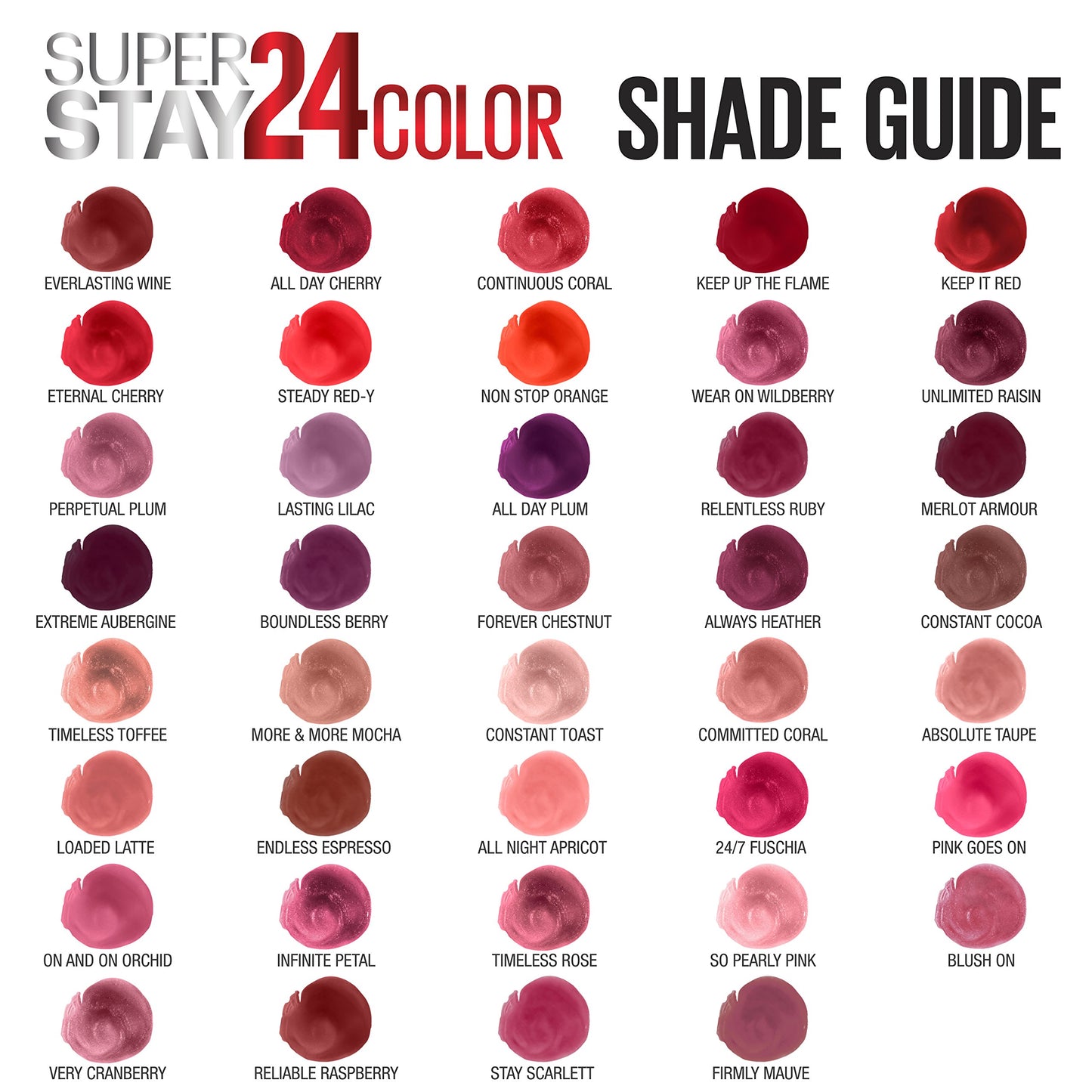 Maybelline Super Stay 24, 2-Step Liquid Lipstick Makeup, Long Lasting Highly Pigmented Color with Moisturizing Balm, Eternal Cherry, Cherry Red, 1 Count