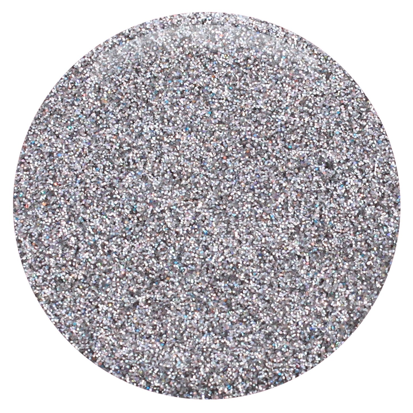 GLITTIES - Crushed Silver Jewel - Cosmetic Grade Fine (.008") Loose Glitter Powder Safe for Skin! Perfect for Makeup, Body Tattoos, Face, Hair, Lips, Soap, Lotion, Nail Art - (10 Gram Jar)