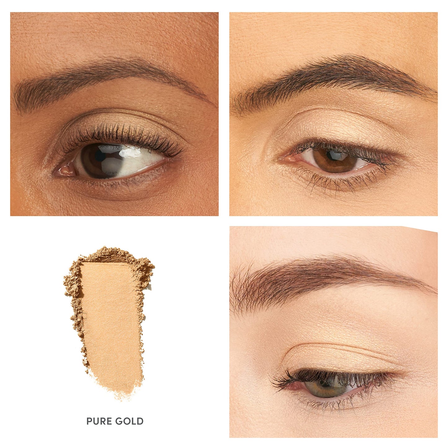 jane iredale PurePressed Eye Shadow, Pure Gold, 0.04 oz.