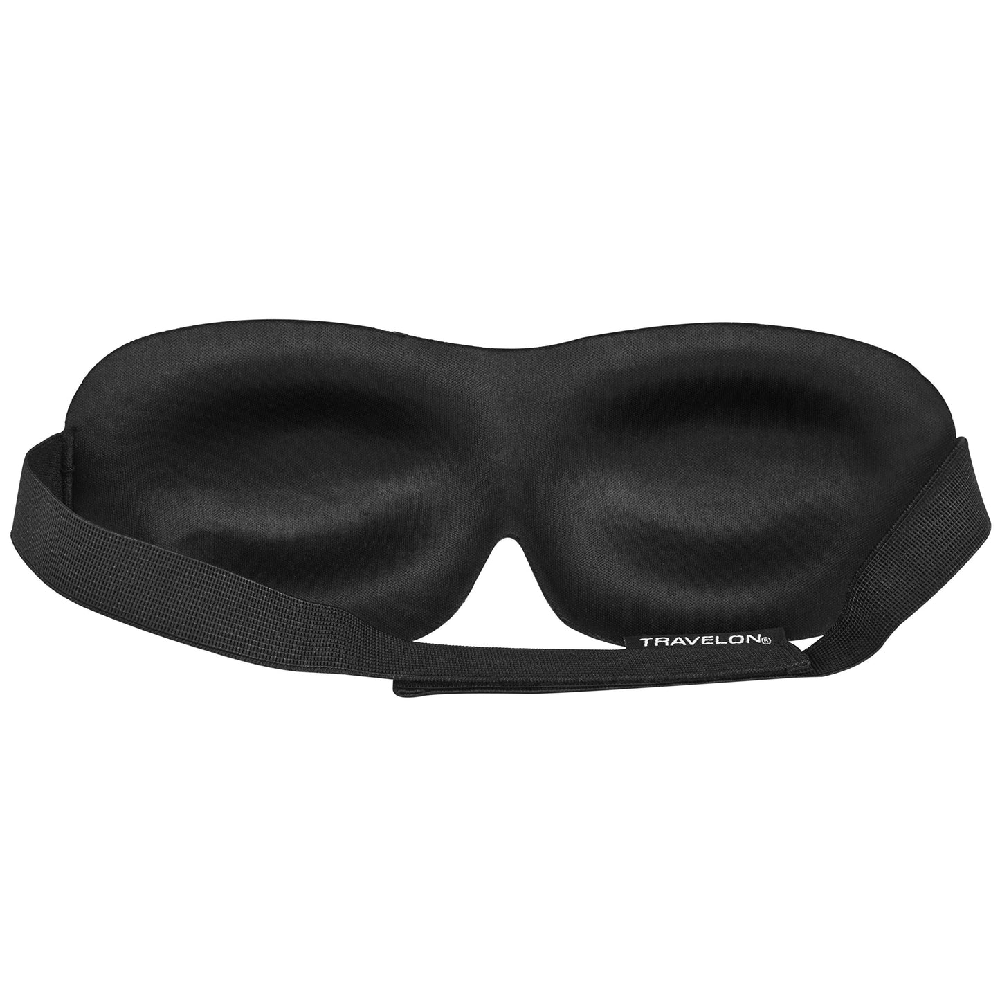 Travelon Eye Mask, Black, 8 x 3