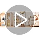 Stackable Acrylic Display Case with Door - Clear Storage Bin