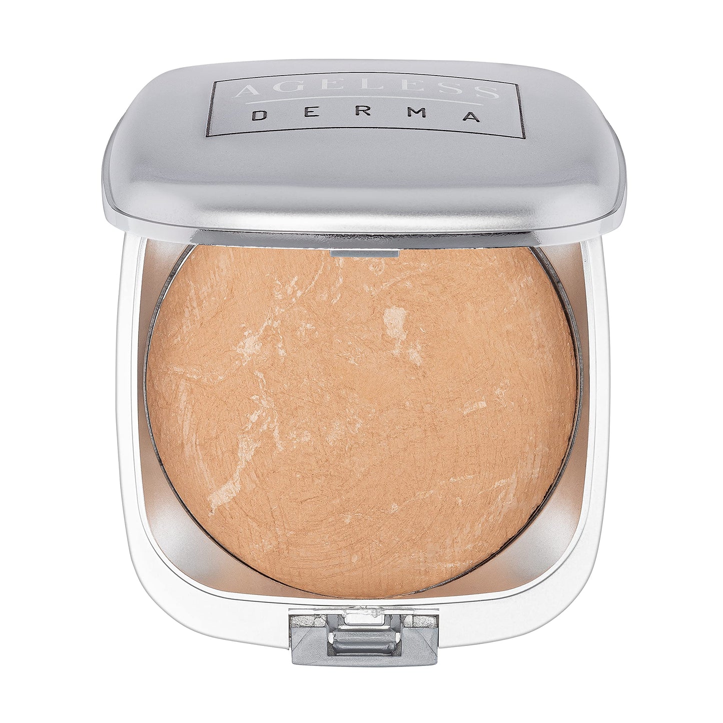 Ageless Derma Mineral Baked Foundation- A Vegan - Paraben - Gluten and Cruelty Free buildable Powder Makeup Foundation (Antique Beige)