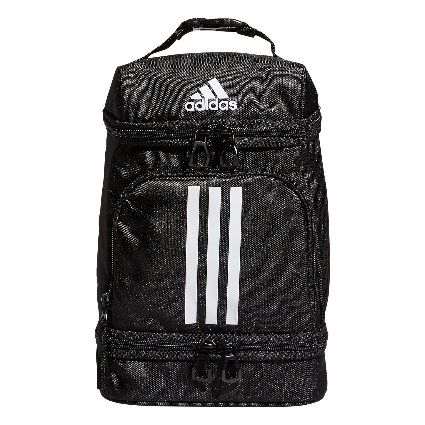 adidas Excel 2 Insulated Lunch Bag, Black/White, One Size