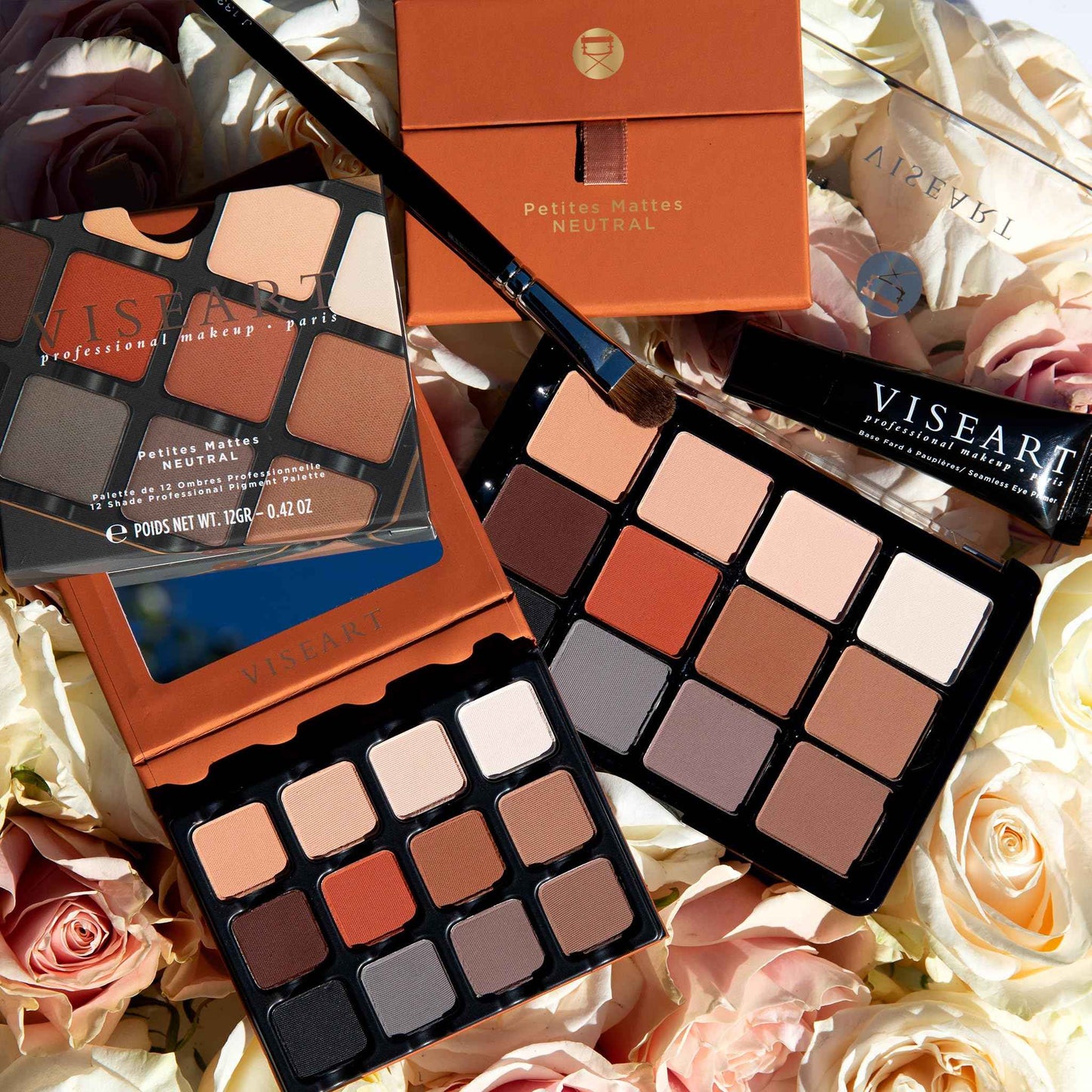 Viseart Paris Petites Pro Luxe Eyeshadow Makeup Palette (Neutral Mattes.)