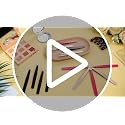 Mudder 12-Piece Stainless Steel Slanted Eyebrow Tweezers Set