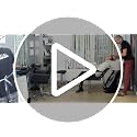 Adjustable Recline Shampoo Chair with Memory Foam - Black
