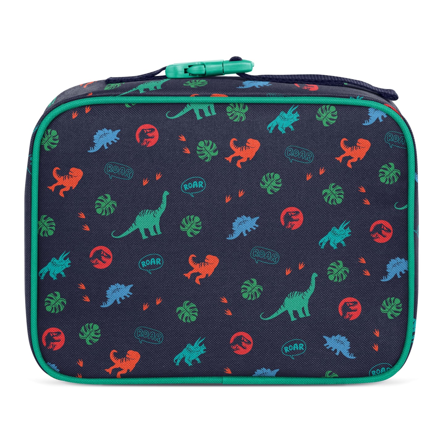 Simple Modern Jurassic Park Kids Lunch Box for Toddler | Reusable Insulated Bag for Girls | Meal Containers for School with Exterior and Interior Pockets | Hadley Collection | Jurassic Dinosaur Roar