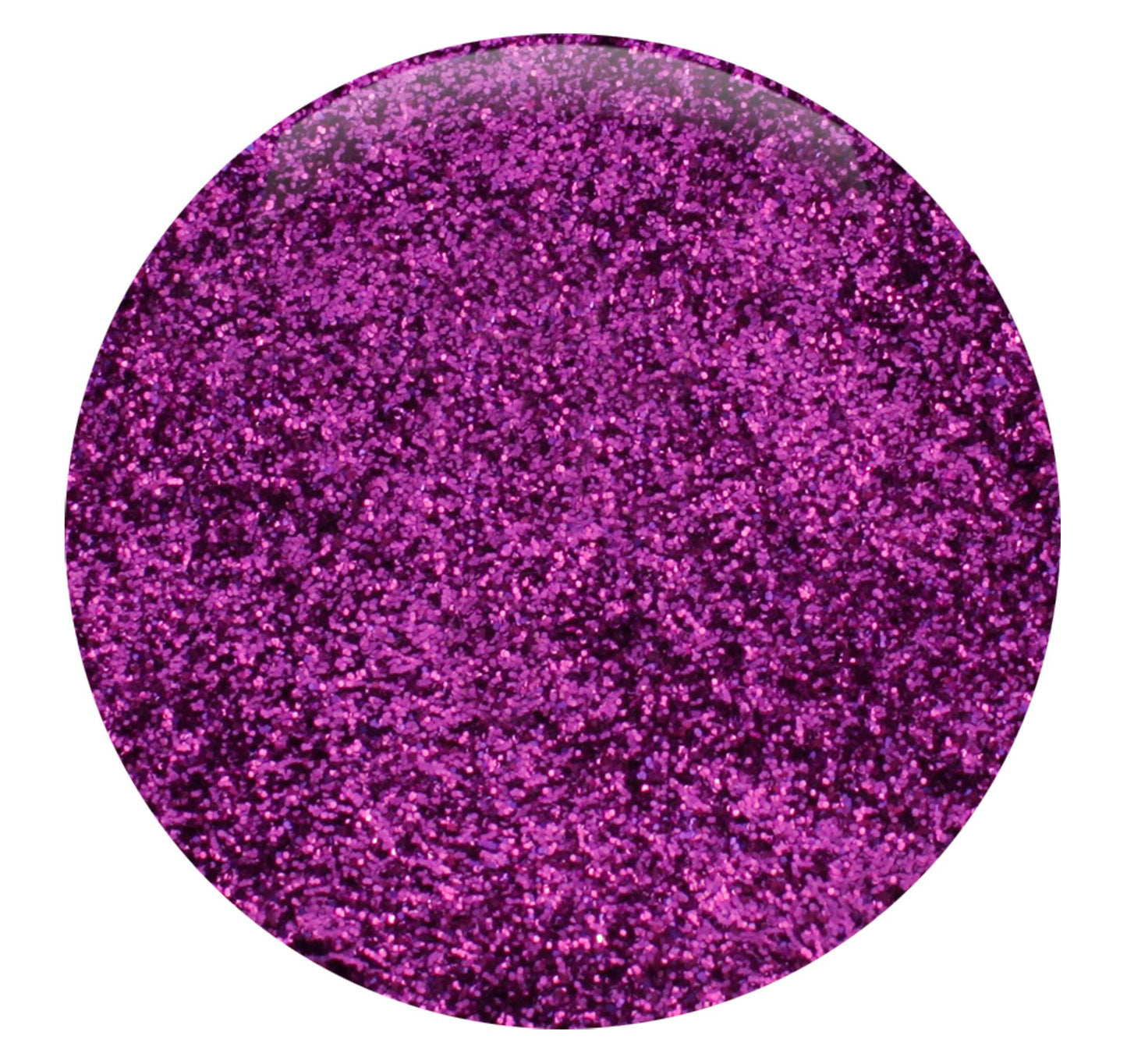 GLITTIES - Fuchsia - Pink Loose Fine Glitter Powder (.008") - Great for Nail Art, Nail Polish, Gel, Gel Polish or Acrylic Nail Powder - Solvent Resistant - (10 Gram Jar)