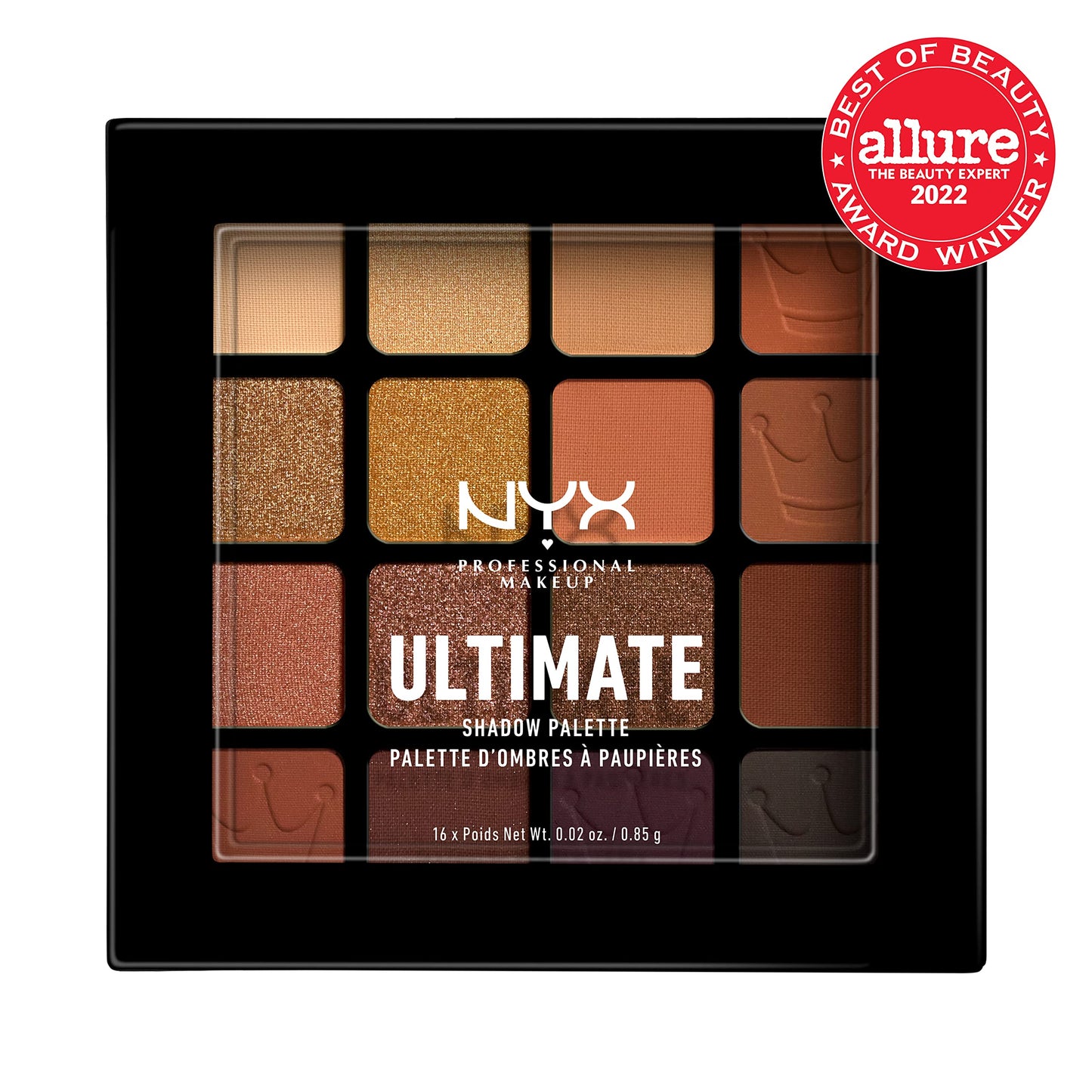 NYX PROFESSIONAL MAKEUP Ultimate Shadow Palette, Eyeshadow Palette - Ultimate Queen