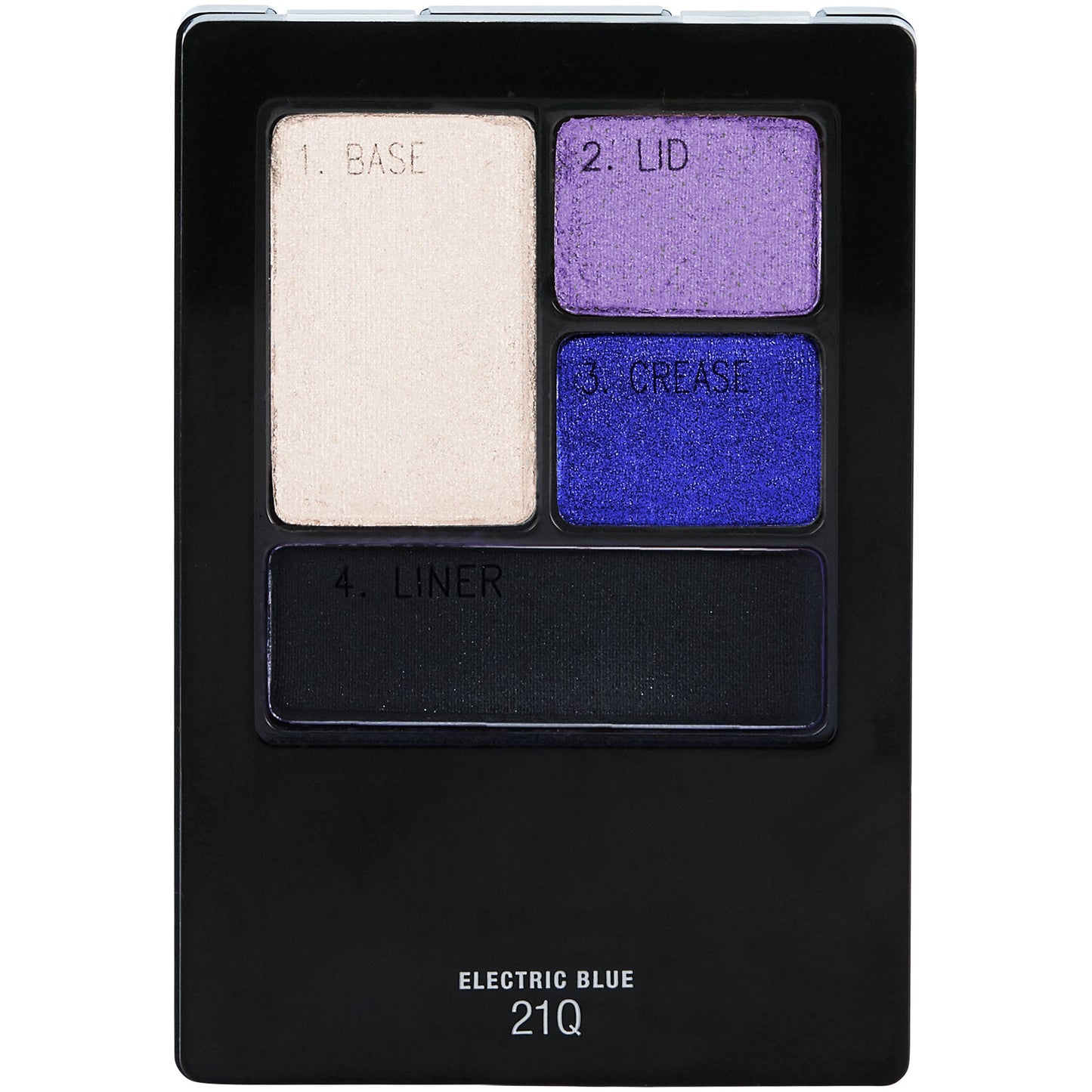 Maybelline New York Expert Wear Eyeshadow Quads, Electric Blue, 0.17 oz.