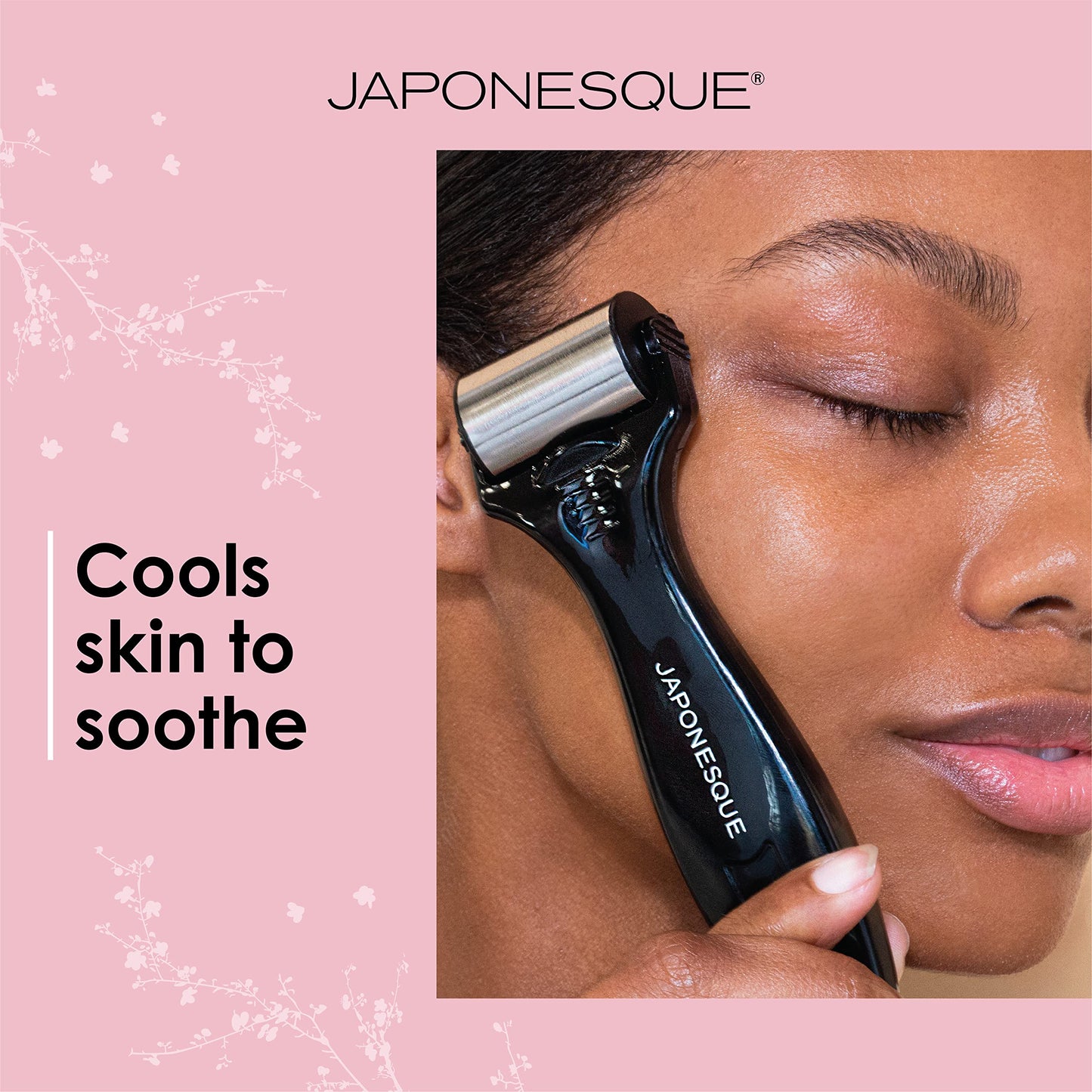 JAPONESQUE Ice Roller for Cooling, Massaging, and Brightening Skin and Calming Inflammation