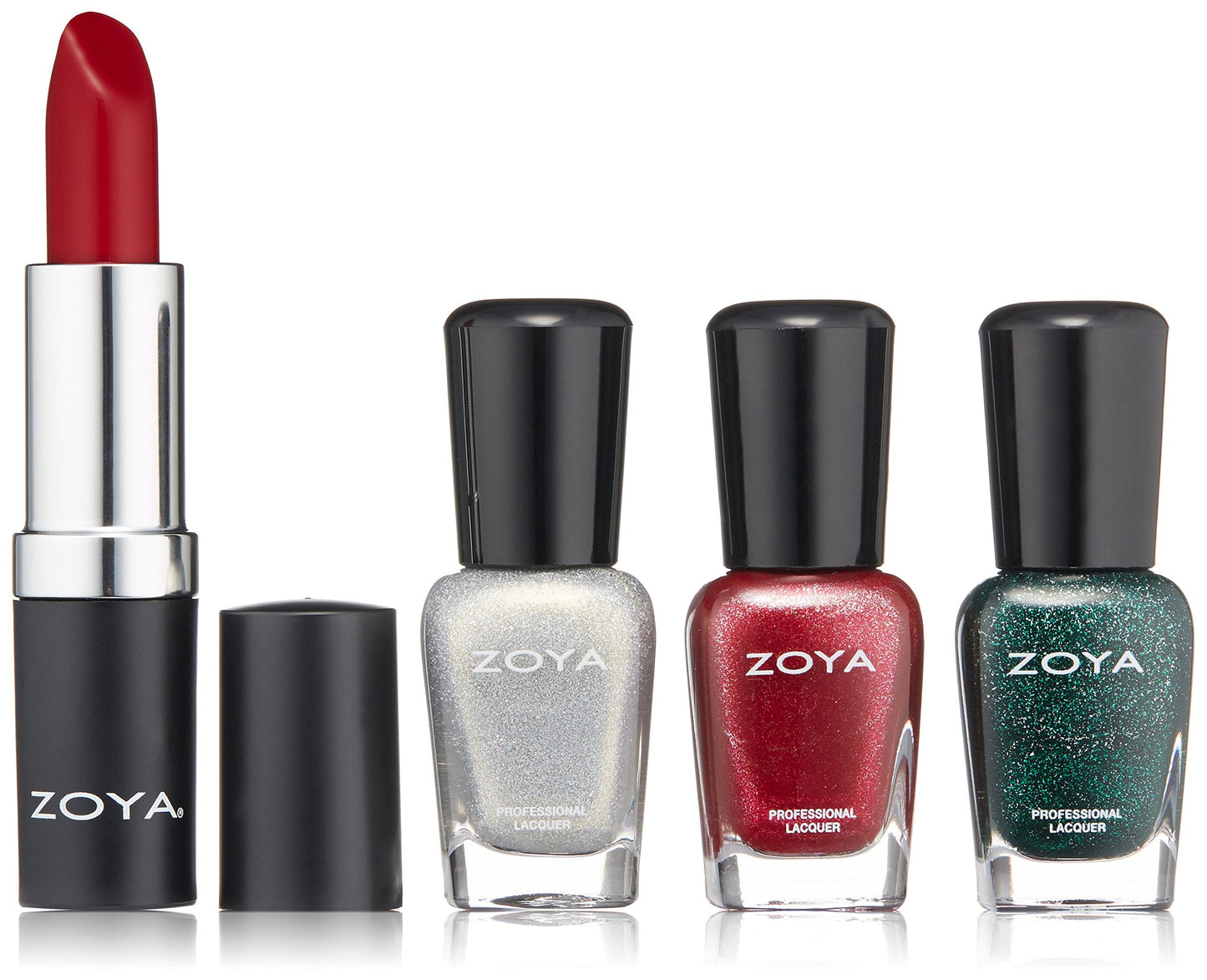 ZOYA Nail Polish, Santa Baby Lips & Tis Quad, 1 fl. oz.