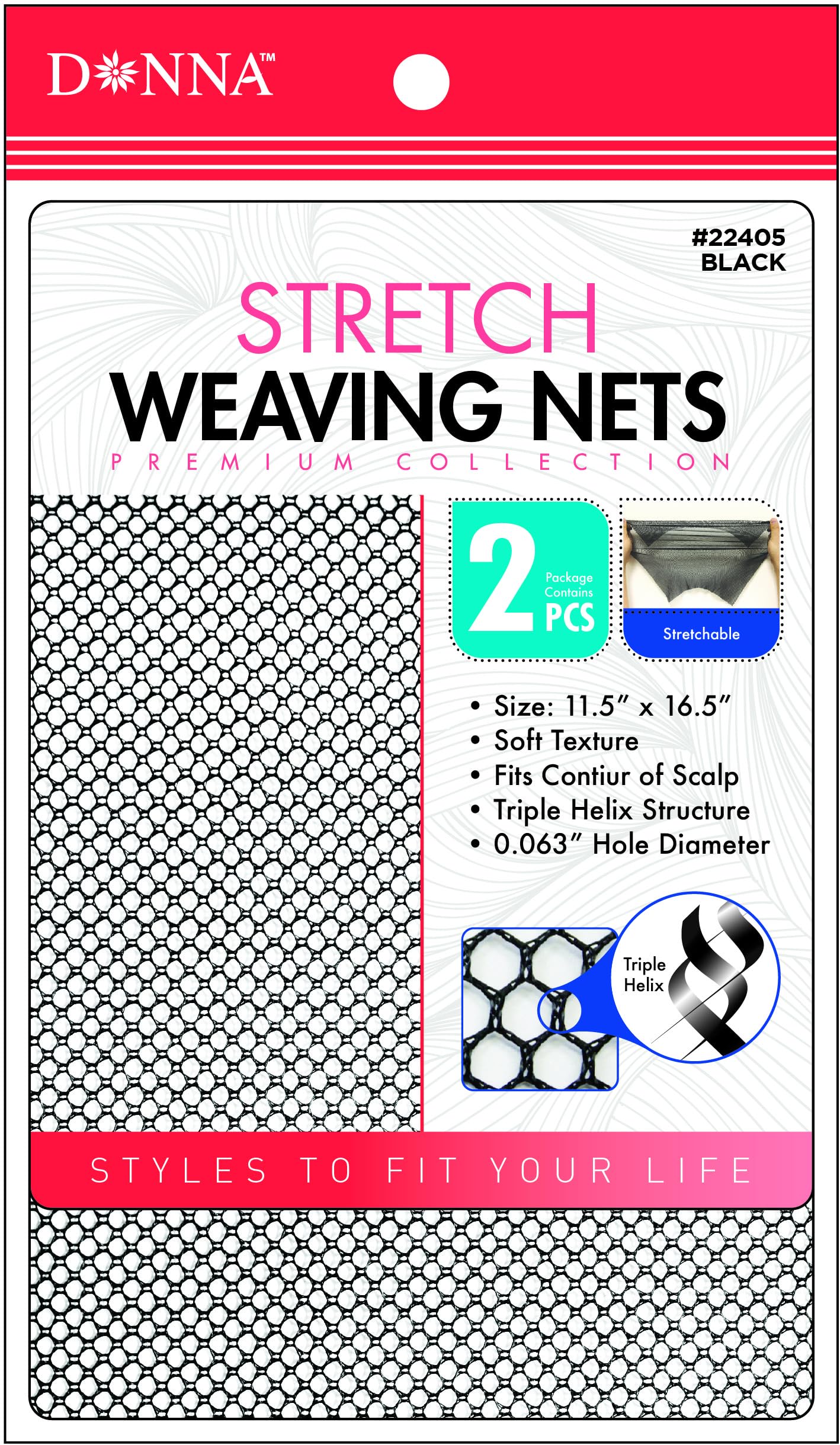 DONNA HAIR NETS STRETCH WEAVING NETS WIGS HAIR NET HAIR ACCESSORIES