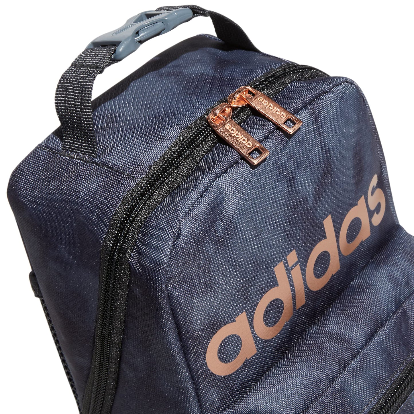 adidas Santiago 2 Insulated Lunch Bag, Stone Wash Carbon/Rose Gold, One Size