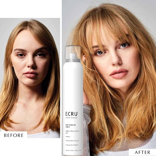 ECRU New York Dry Texture Spray, Texturizing and Dry Shampoo Spray, Volumizing Hair Products, 6.5oz