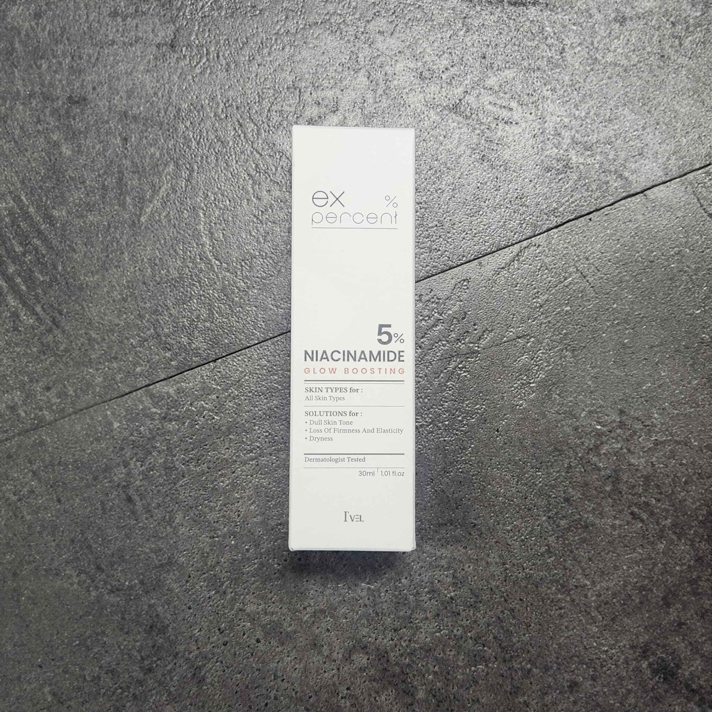 I'VEL EX.PERCENT Ampoule (NIACINAMIDE 5% Wrinkle improvement, Moisturizing, Skin tone improvement)