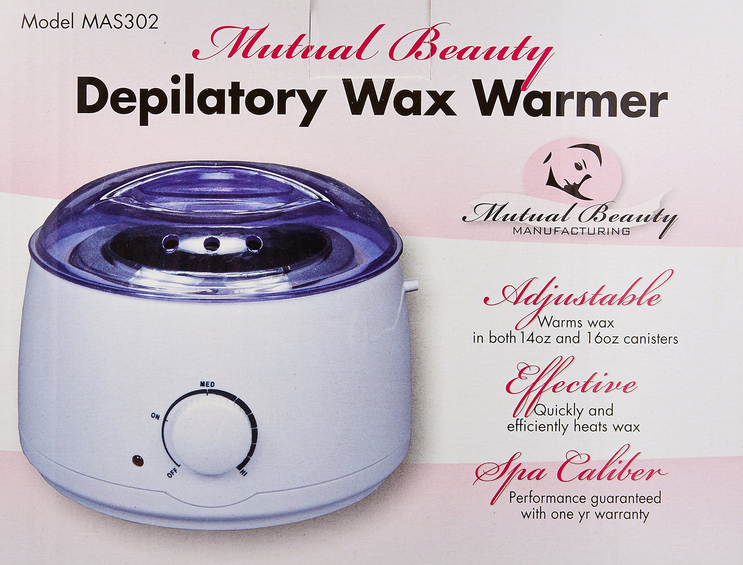 Bilt-Rite Mastex Health Depilatory Wax Warmer, 22 Ounce