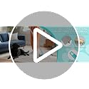 Pet Hair Removal Carpet Rake with Adjustable Handle | 3-Pc Set