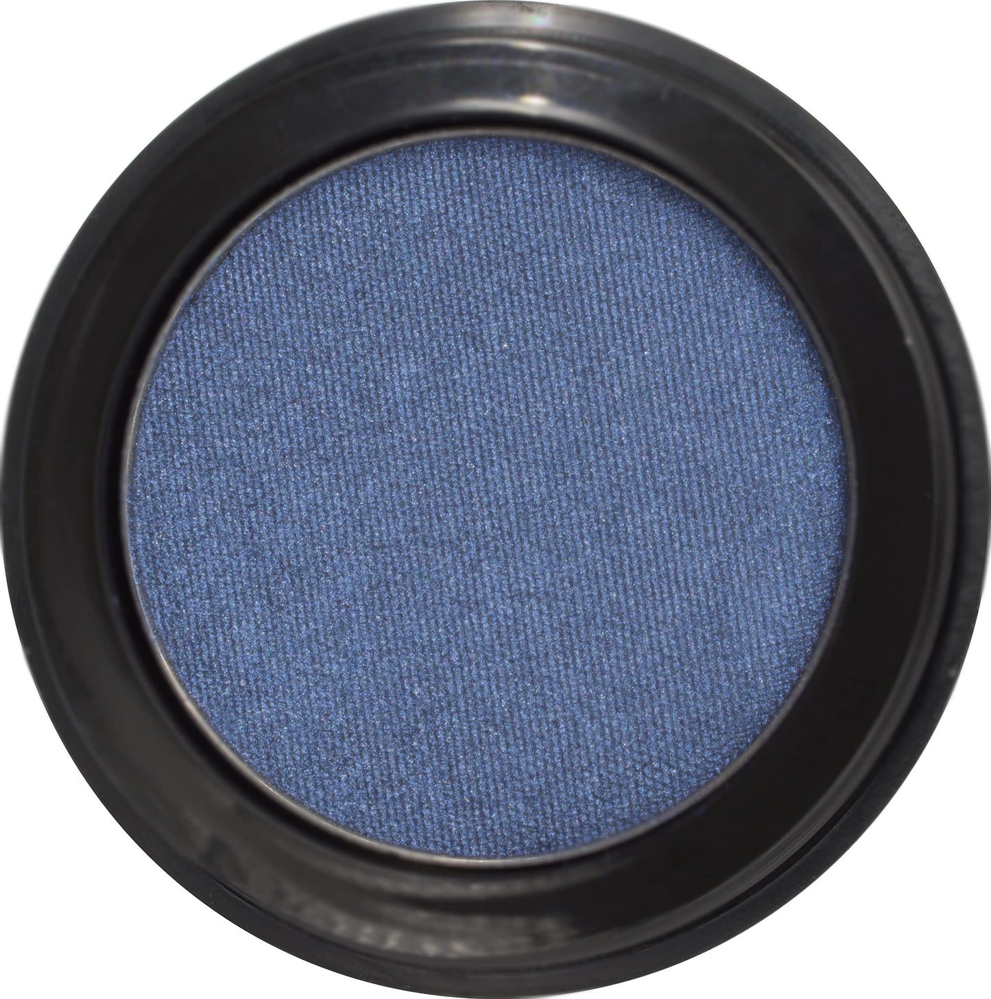 Pure Ziva Steel Navy Blue Ice Denim Shimmering Smokey Eye Ocean Grey Pressed Powder Single Vegan Eyeshadow; Talc, Paraben & Cruelty Free