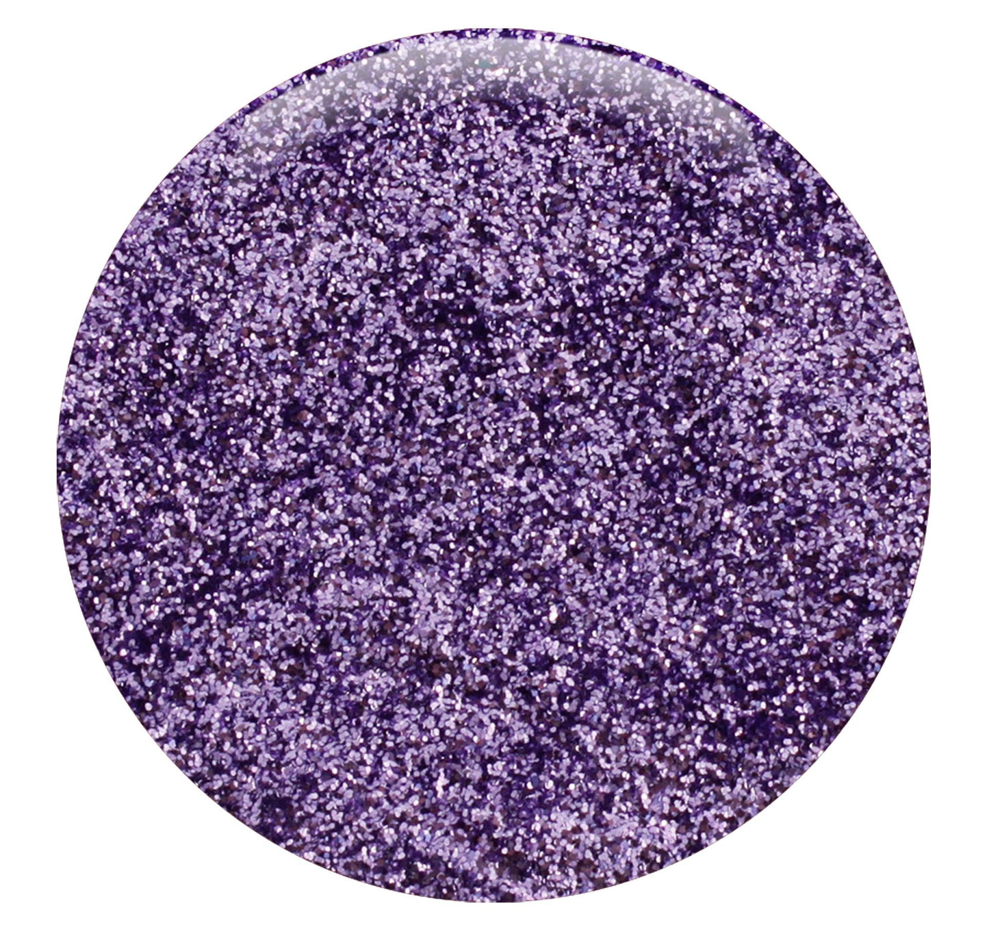 GLITTIES - Sweet Lavender - Purple Loose Fine Glitter Powder (.008") - Great for Nail Art, Nail Polish, Gel, Gel Polish or Acrylic Nail Powder - Solvent Resistant - (10 Gram Jar)