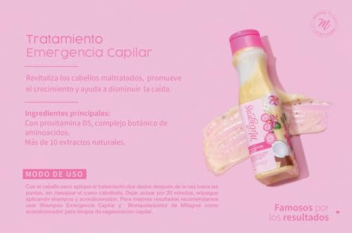 Milagros Emergencia Capilar Hair Treatment - Deep Repair & Growth