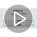 Goovilla Black 3-Tier Rolling Utility Cart with Removable Drawer