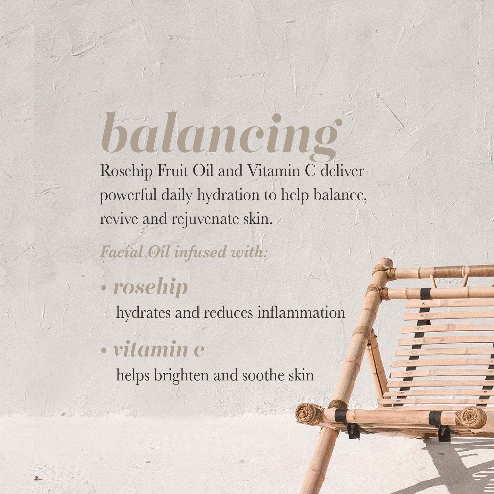 Pearlessence Rosehip Balancing Facial Oil + Rosehip Fruit Oil & Vitamin C - Daily Hydration to Balance & Revive Skin | Adds Moisture to Dry Skin | Made in USA & Cruelty Free (1.83 fl oz each, 2 Pack)