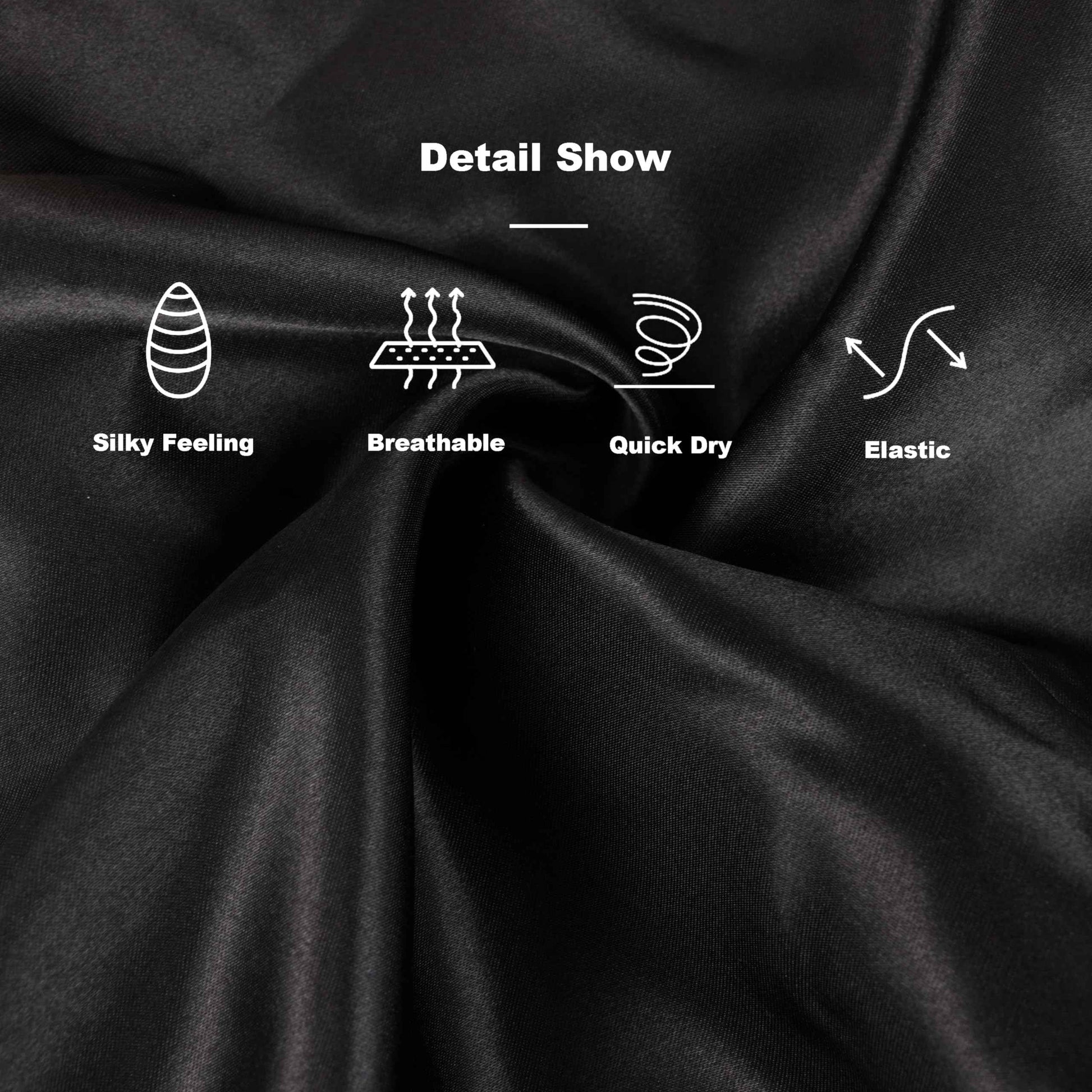 12 Pieces Satin Bonnet Hat For Women Sleeping Shower Caps Curly Hair Silky Bonnet Hair Wrap (Black)