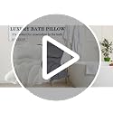 Bath Pillow for Tub with Neck & Back Support