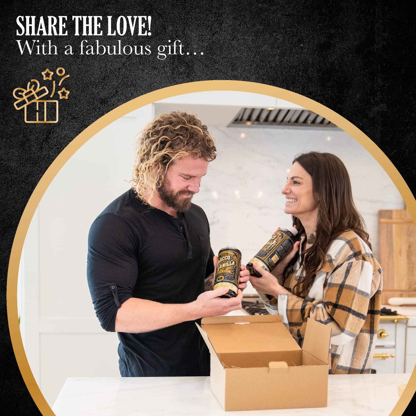 Castile Liquid Body Wash for Sensitive Skin – Natural Shampoo for Men with Olive Oil, Cocoa Butter & Coconut Oil – Tobacco Vanilla by Carolina Castile (Tobacco Vanilla, 32 Fl Oz)