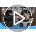 Silicone Shampoo Bowl Neck Rest with Suction Cups