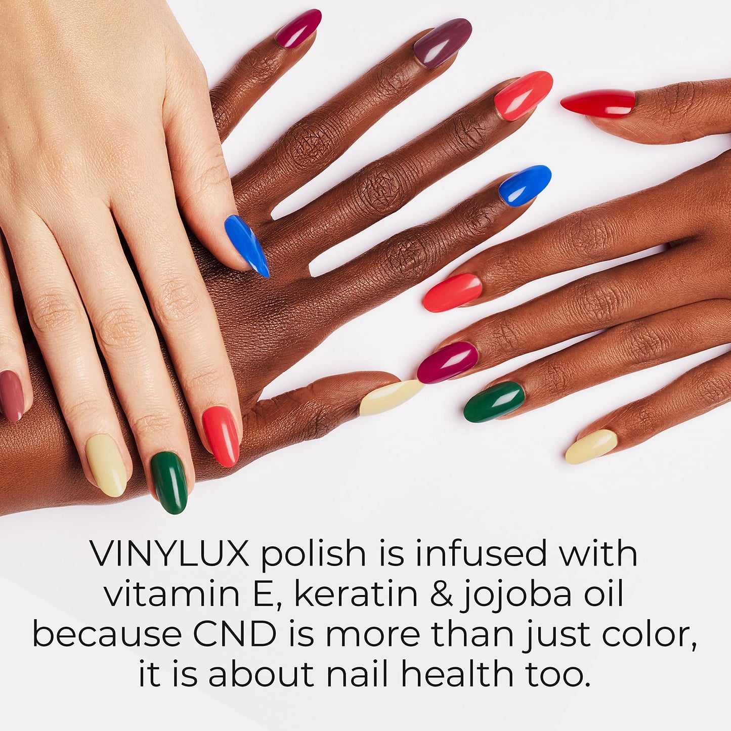 CND Vinylux Longwear Red Nail Polish, Gel-like Shine & Chip Resistant Color, Rouge Red, 0.5 fl. oz