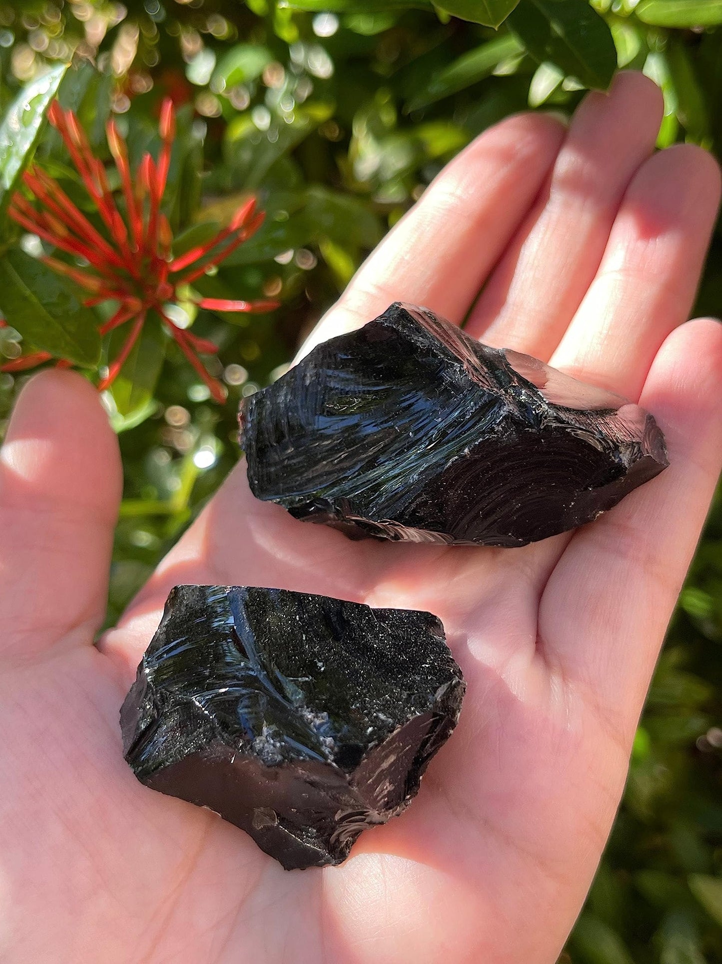 WHOLESALE Raw Black Obsidian Crystals, Natural Black Obsidian Stone, Natural Rough Black Obsidian crystals, Black Obsidian Rough, Black Obsidian Healing Crystals (Black Obsidian, 0.25 Pound)