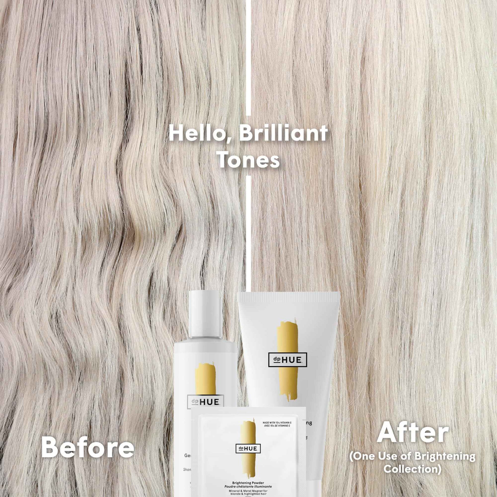 dpHUE Brightening Powder - 6 Uses - Boosts Brightness & Shine of Blonde or Highlighted Hair - Removes Minerals, Metals, Chlorine & Impurities - Color-Safe Formula - Cruelty Free