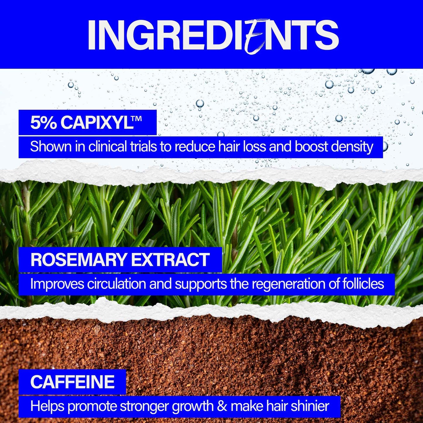 Scotch Porter Thick & Full Beard Gro Accelerator with Caffeine & Rosemary – Stimulates & Strengthens Hair Follicles – 3-Pack, 3* 1oz