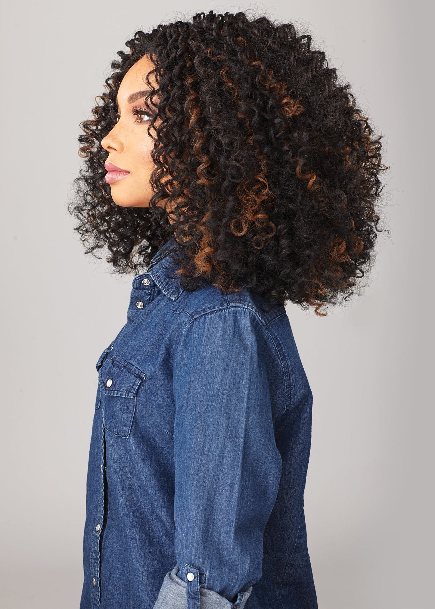 Sensationnel Synthetic Lace Front Wig Empress Edge Curls Kinks & Co The Show Stopper (F4/30)