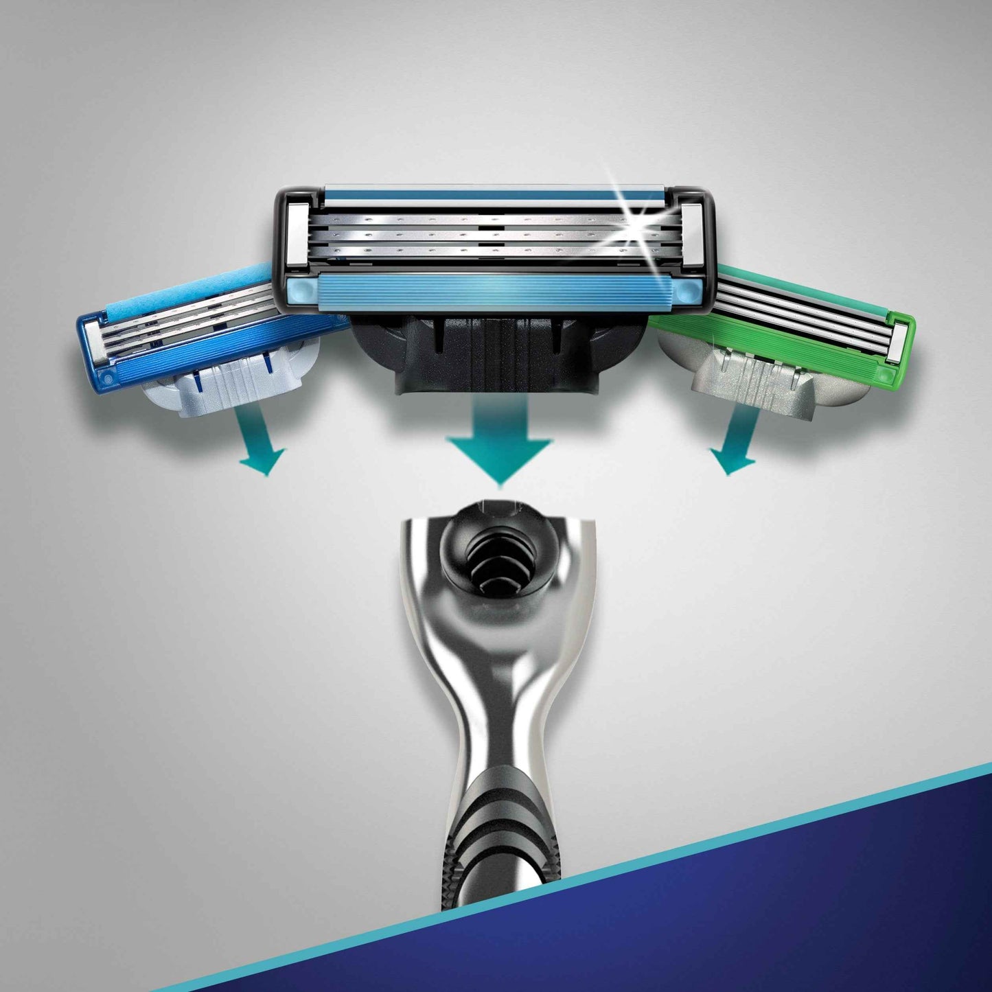 Gillette Mach3 Men's Razor, Handle & 1 Blade Refill