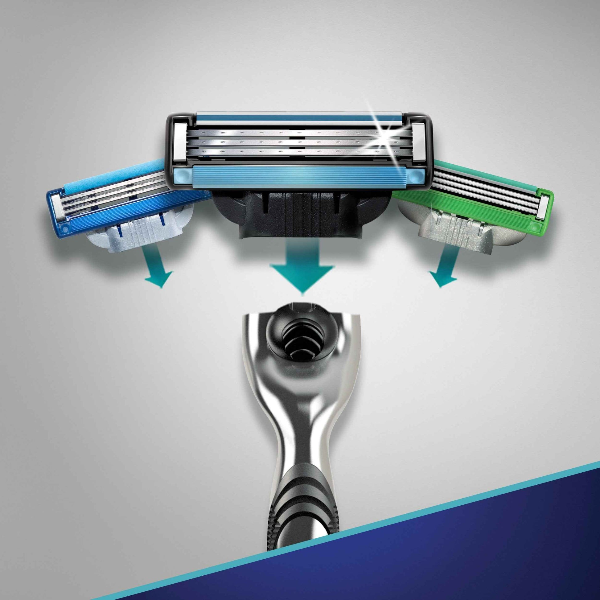 Gillette Mach3 Men's Razor, Handle & 1 Blade Refill