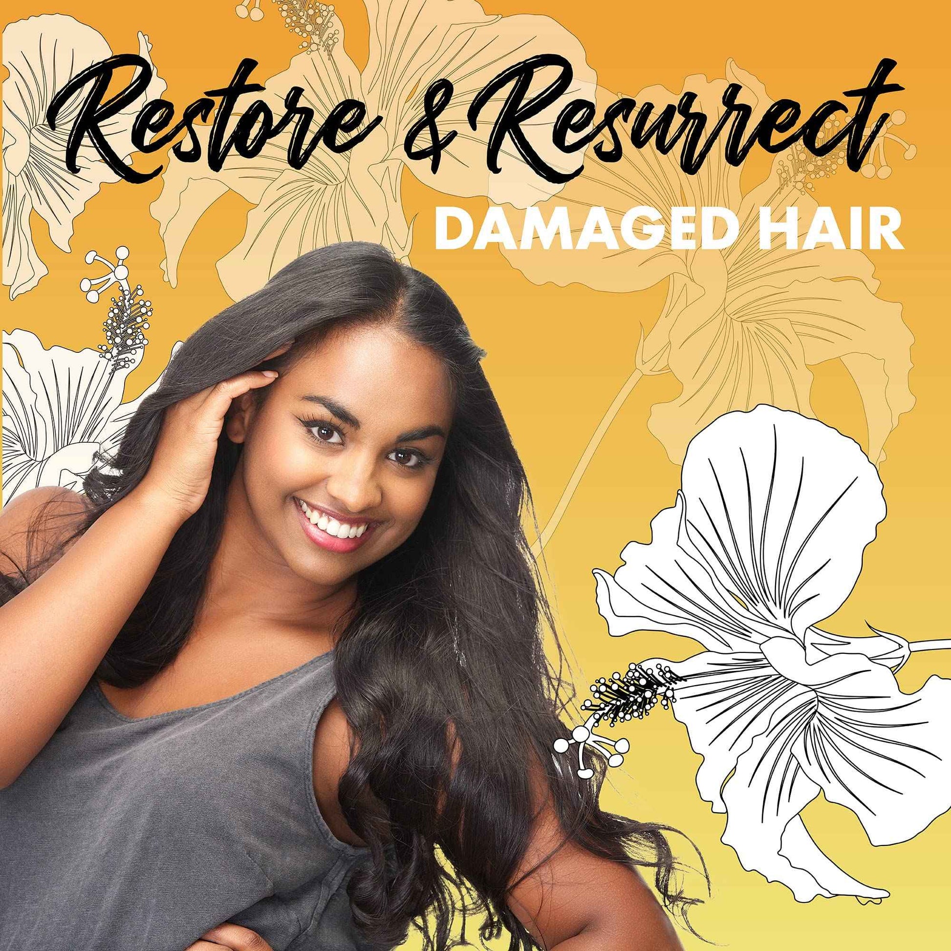 Paul Brown Hawaii Resurrect Salon Quality Conditioner | Hydrate & Treat Damaged Hair | Antioxidant-Rich Kukui Nut Oil for Ultimate Hair Moisturization | Safe for Color Treated Hair (33 oz.)