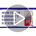 Fly Strips Indoor Sticky 24pk with Pins - Non-Toxic Flypaper