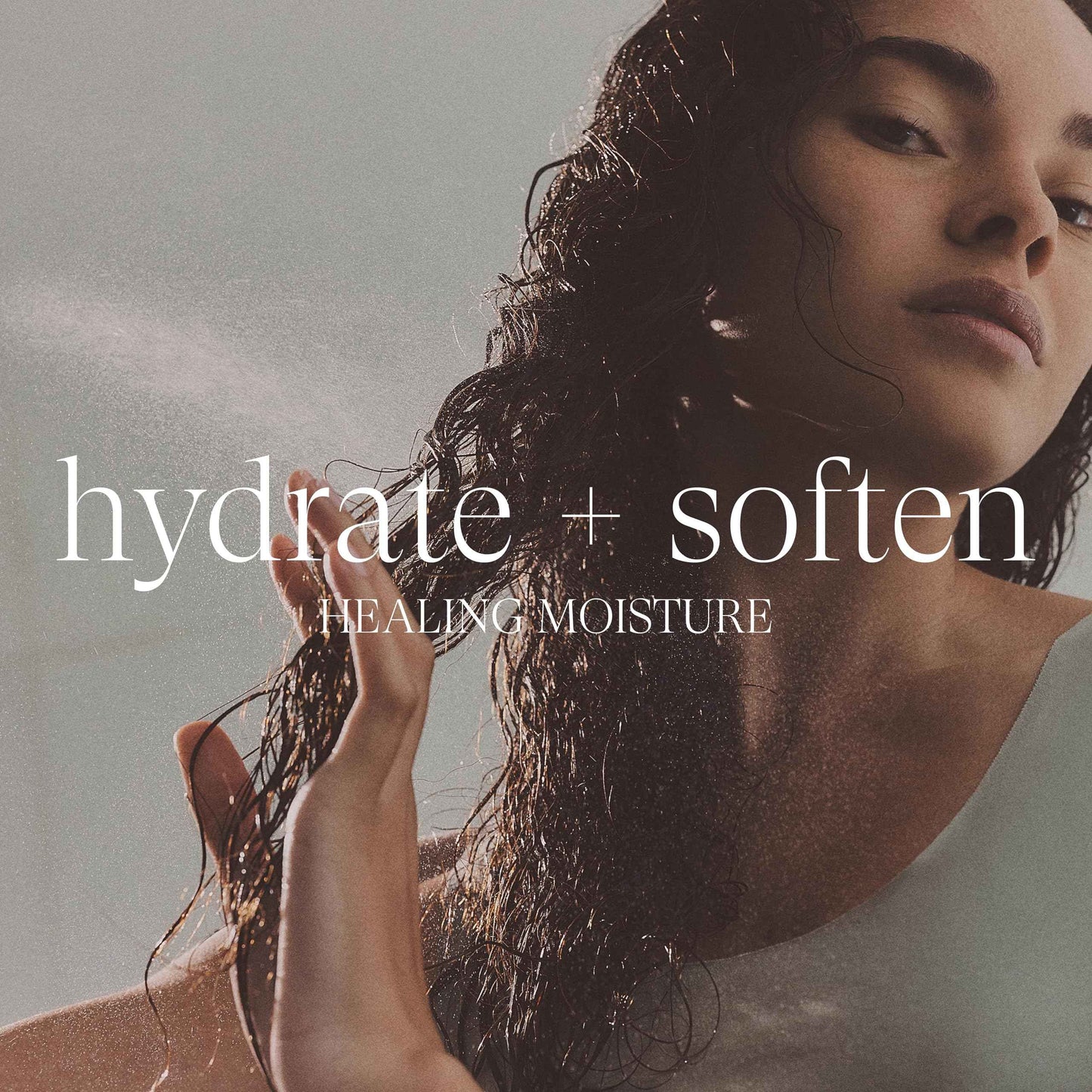 L'ANZA Healing Moisture Mini Hair Care Kit, Shampoo, Conditioner & Mist Leave-In Conditioner Spray, Hydrating, Detangles, Softens, UV & Heat Protection, Adds Shine, Fights Humidity, Color Safe