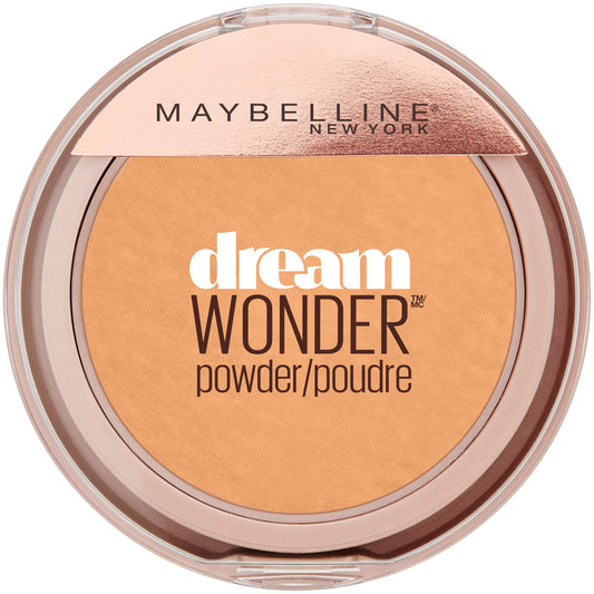 Maybelline New York Dream Wonder Powder Makeup, Golden Beige, 0.19 oz.